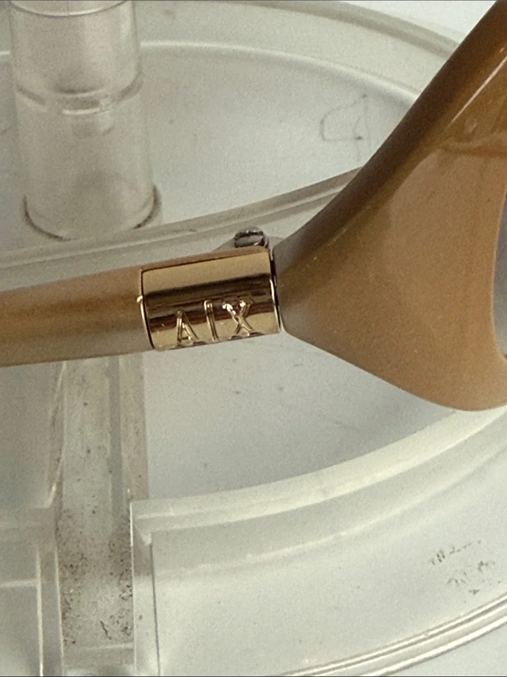 NEW ARMANI EXCHANGE AX060/S Gold Sunglasses NEW WITHOUT TAGS